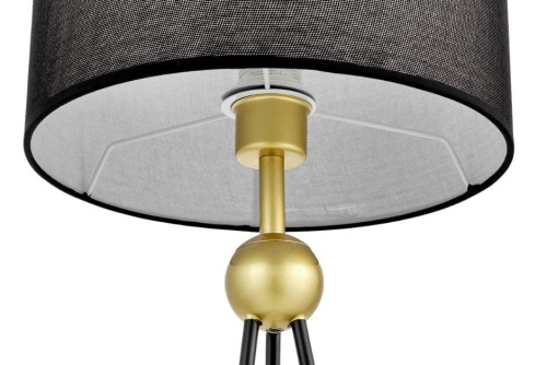 Настольная лампа Lumina Deco Belforte LDT 5527 GD+BK Настольная лампа Lumina Deco Belforte LDT 5527 GD+BK