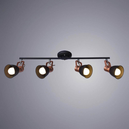 Спот Arte Lamp A1677PL-4BK Спот Arte Lamp A1677PL-4BK