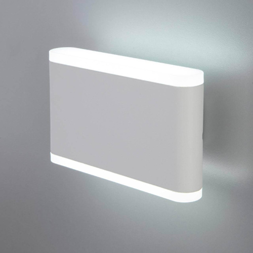 Уличный настенный светодиодный светильник Elektrostandard 1505 Techno Led Cover белый a041314 Уличный настенный светодиодный светильник Elektrostandard 1505 Techno Led Cover белый a041314