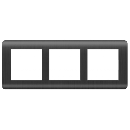 Рамка Werkel Stream на 3 поста графит WL12-Frame-03 4690389145445 Рамка Werkel Stream на 3 поста графит WL12-Frame-03 4690389145445