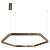 Подвесной светодиодный светильник Loft IT Titanium 10243XL Gold