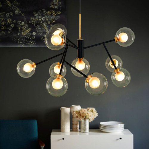 Подвесная Люстра Pearl L5 Grey By Imperiumloft Подвесная Люстра Pearl L5 Grey By Imperiumloft