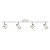 Спот Lumien Hall Саурис LH8020/4C-WT-GD
