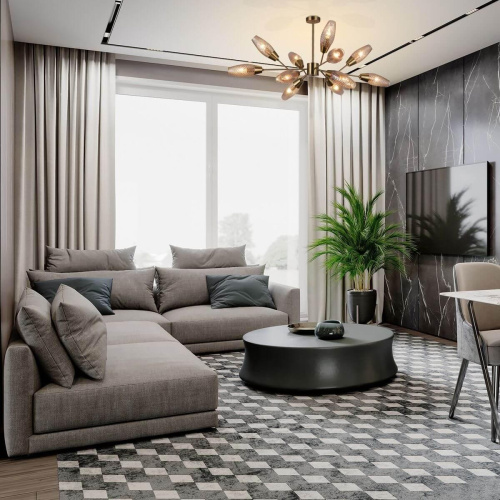 Потолочная люстра Escada Desire 10165/12PL Copper Потолочная люстра Escada Desire 10165/12PL Copper