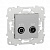 Розетка R-TV/SAT оконечная Schneider Electric Unica New NU545530