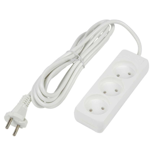 Удлинитель Uniel Ultra 3гн х 3м б/з S-CU3-3 White UL-00009982 Удлинитель Uniel Ultra 3гн х 3м б/з S-CU3-3 White UL-00009982