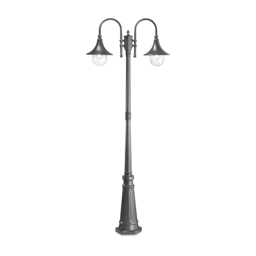 Садово-парковый светильник Ideal Lux Cima PT2 Antracite 246833 Садово-парковый светильник Ideal Lux Cima PT2 Antracite 246833