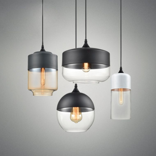 Подвесной Светильник Nord A D18 Black/Transparent By Imperiumloft Подвесной Светильник Nord A D18 Black/Transparent By Imperiumloft