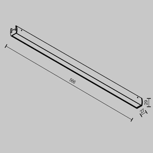 Трековый светильник Technical TR161-1-25W3K-B Трековый светильник Technical TR161-1-25W3K-B