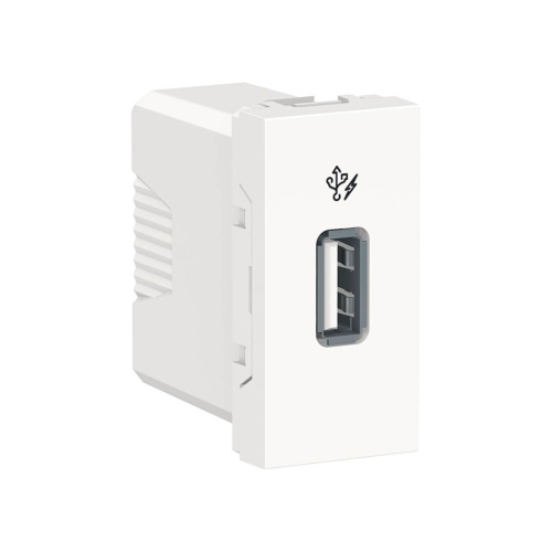 Розетка компьютерная USB Schneider Electric Unica New Modular NU342818 Розетка компьютерная USB Schneider Electric Unica New Modular NU342818
