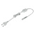 Сетевой шнур для ленты Elektrostandard 220V 3528, 2835 IP65 SSH-8 a049180