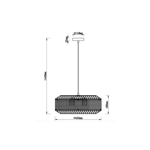 Подвесной светильник Vele Luce Morgan VL4042P03 Подвесной светильник Vele Luce Morgan VL4042P03