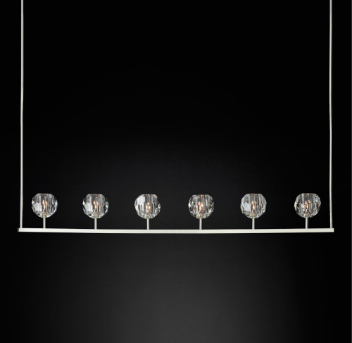 Люстра Rh Boule De Cristal Linear Chandelier 6 By Imperiumloft Люстра Rh Boule De Cristal Linear Chandelier 6 By Imperiumloft