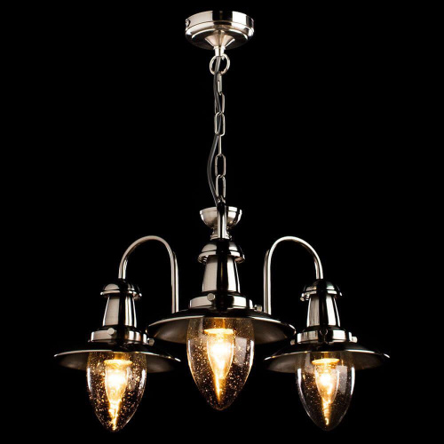 Подвесная люстра Arte Lamp Fisherman A5518LM-3SS Подвесная люстра Arte Lamp Fisherman A5518LM-3SS