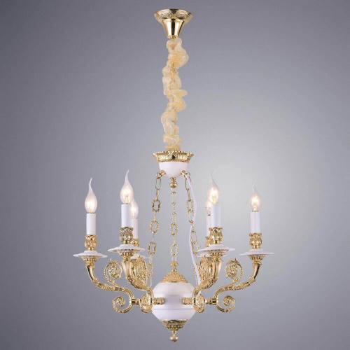 Подвесная люстра Arte Lamp A7024LM-6WG Подвесная люстра Arte Lamp A7024LM-6WG
