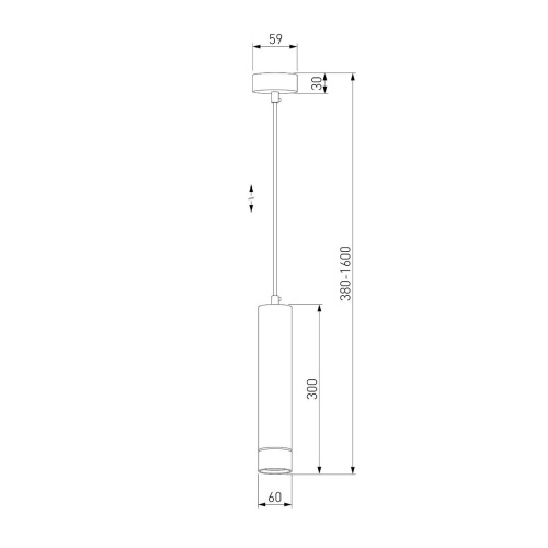 Подвесной светильник Elektrostandard DLN107 GU10 белый/серебро a047735 Подвесной светильник Elektrostandard DLN107 GU10 белый/серебро a047735