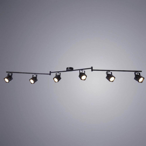 Трековая система Arte Lamp Lente A1314PL-6BK Трековая система Arte Lamp Lente A1314PL-6BK