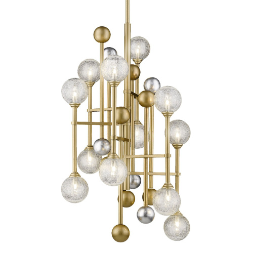 Люстра Fluxus 12 gold Люстра Fluxus 12 gold