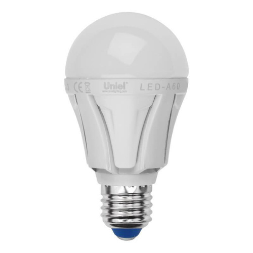 Лампа светодиодная Uniel E27 10W 4000K матовая LED-A60 10W/NW/E27/FR PLP01WH Набор из 5штук UL-00008086 Лампа светодиодная Uniel E27 10W 4000K матовая LED-A60 10W/NW/E27/FR PLP01WH Набор из 5штук UL-00008086