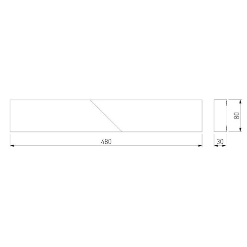 Настенный светодиодный светильник Elektrostandard Snip 40107/LED темно-серый a055430 Настенный светодиодный светильник Elektrostandard Snip 40107/LED темно-серый a055430