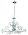 Подвесная люстра Arte Lamp Bellis A8280LM-9CC