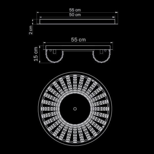 Потолочный светильник Lightstar Onda 741074 Потолочный светильник Lightstar Onda 741074
