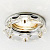 Встраиваемый светильник Ambrella light Crystal K212 CL/CH