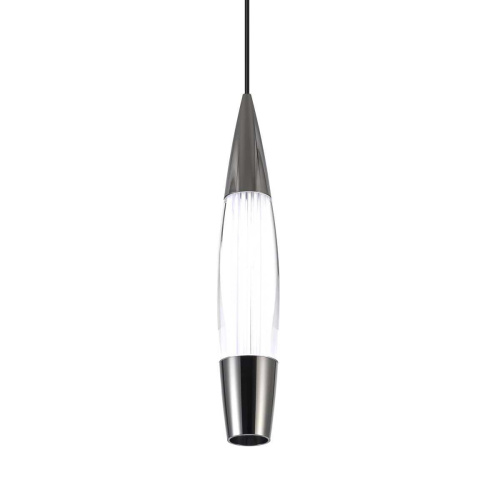 Подвесной светильник LED4U L7123-1 CR-BK Подвесной светильник LED4U L7123-1 CR-BK