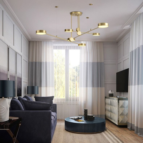 Подвесная Люстра Technum Led Gold By Imperiumloft Подвесная Люстра Technum Led Gold By Imperiumloft
