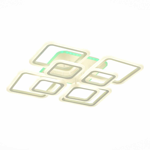 Потолочная светодиодная люстра Evoled Qutro SLE200452-08RGB Потолочная светодиодная люстра Evoled Qutro SLE200452-08RGB