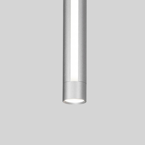 Подвесной светодиодный светильник Eurosvet Strong 50189/1 LED серебро Подвесной светодиодный светильник Eurosvet Strong 50189/1 LED серебро