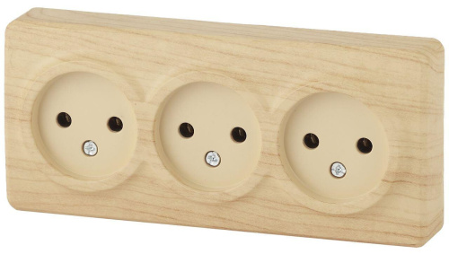 Розетка ЭРА Эксперт 3х2P 16A 250V 11-2207-11 Б0020699 Розетка ЭРА Эксперт 3х2P 16A 250V 11-2207-11 Б0020699
