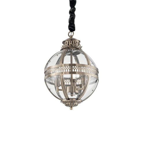 Подвесной светильник Ideal Lux World SP3 Brunito 156316 Подвесной светильник Ideal Lux World SP3 Brunito 156316