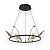 Подвесная светодиодная люстра Kink Light Арси 08446-6A,33