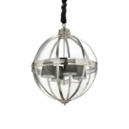Подвесной светильник Ideal Lux World SP4 Cromo 156347 Подвесной светильник Ideal Lux World SP4 Cromo 156347