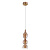 Подвесной светильник Crystal Lux Iris SP1 B Amber
