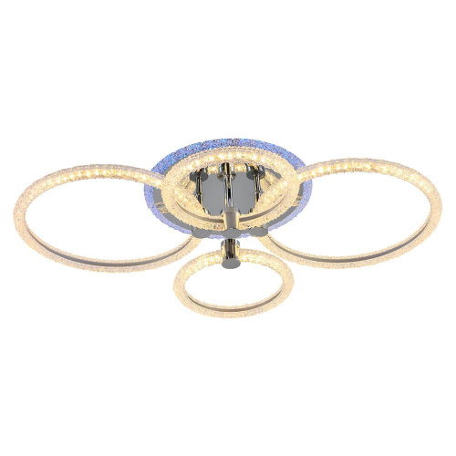 Потолочная светодиодная люстра Profit Light 8024/2+2 CHR Потолочная светодиодная люстра Profit Light 8024/2+2 CHR