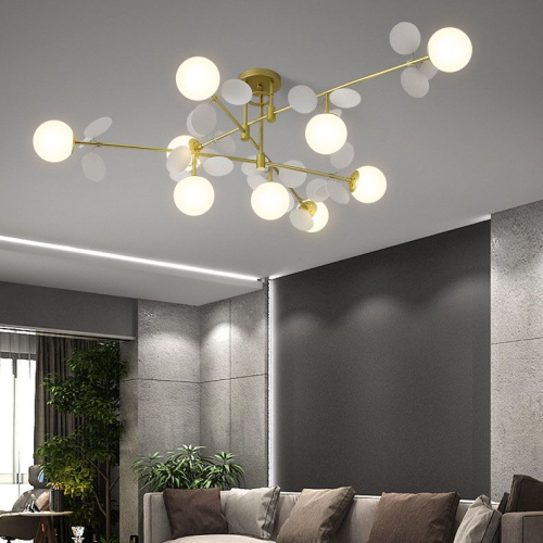 Потолочная Люстра Matisse B D120 Gold White By Imperiumloft Потолочная Люстра Matisse B D120 Gold White By Imperiumloft