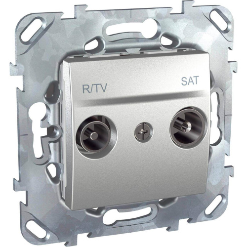 Розетка R-TV/SAT проходная Schneider Electric Unica MGU5.456.30ZD Розетка R-TV/SAT проходная Schneider Electric Unica MGU5.456.30ZD