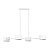 Подвесная люстра Arte Lamp Sebastian A7051SP-4WH