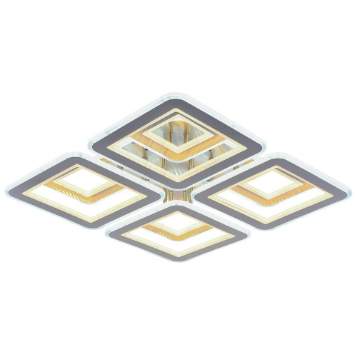 Потолочная светодиодная люстра Profit Light 8009/4+4 NKL D Потолочная светодиодная люстра Profit Light 8009/4+4 NKL D