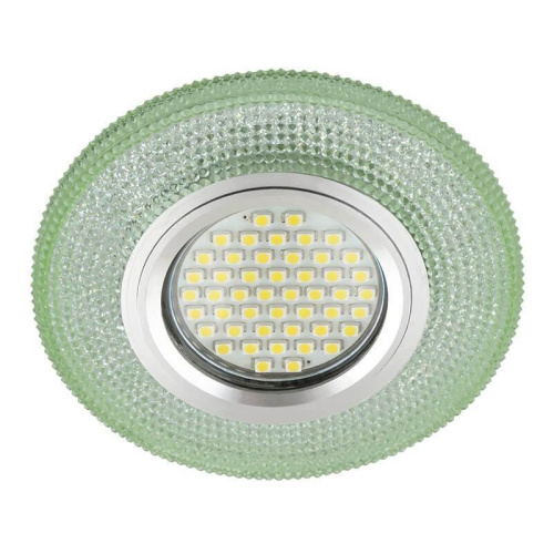 Встраиваемый светильник Fametto Luciole DLS-L142 Gu5.3 Glassy/Green Встраиваемый светильник Fametto Luciole DLS-L142 Gu5.3 Glassy/Green