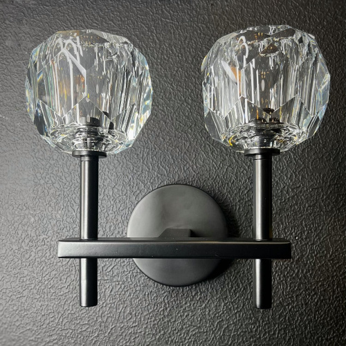 Бра Бра Rh Boule De Cristal Double Sconce Brass Черный By Imperiumloft Бра Бра Rh Boule De Cristal Double Sconce Brass Черный By Imperiumloft