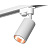 Комплект трекового светильника Ambrella light XT6322024 SWH/PPG белый песок/золото розовое полированное (A2520, C6322, N6114)