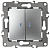 Выключатель двухклавишный с подсветкой ЭРА 12 10AX 250V 12-1105-03 Б0014659