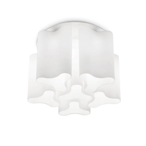 Потолочная люстра Ideal Lux Compo PL6 Bianco 125503 Потолочная люстра Ideal Lux Compo PL6 Bianco 125503