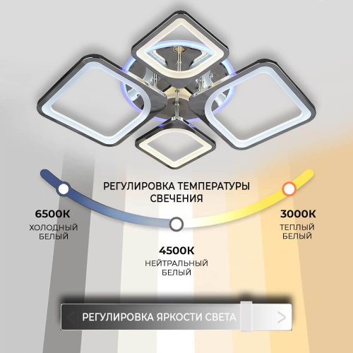 Потолочная люстра Seven Fires Najia 75302.01.03.04 Потолочная люстра Seven Fires Najia 75302.01.03.04