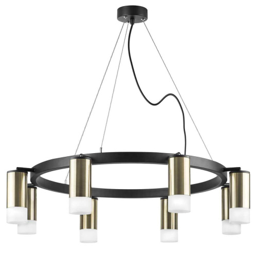 Подвесная люстра Lightstar Rullo (571018+214431-8+202431-8) LR0183181 Подвесная люстра Lightstar Rullo (571018+214431-8+202431-8) LR0183181