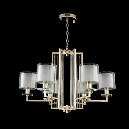 Подвесная люстра Crystal Lux Nicolas SP-PL6 Gold/White Подвесная люстра Crystal Lux Nicolas SP-PL6 Gold/White