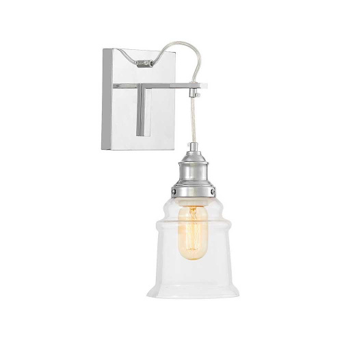 Бра Lumina Deco Fredica Moletti LDW 6844-1 CHR+PR Бра Lumina Deco Fredica Moletti LDW 6844-1 CHR+PR